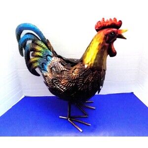 New Rooster Chicken Figurine Sculpture Statue Country Rustic Farm House